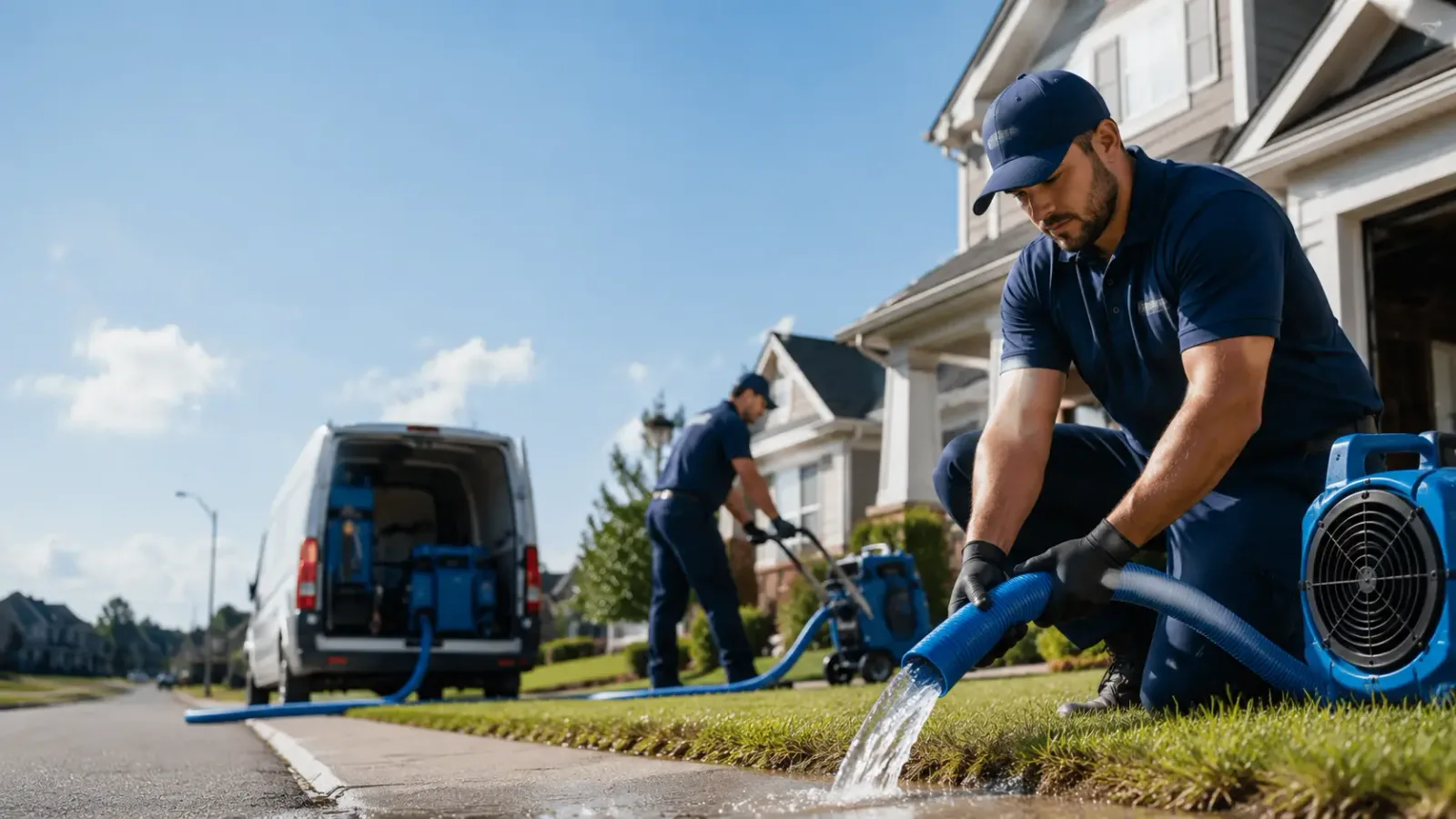 Flood Damage Restoration in Houston, DE